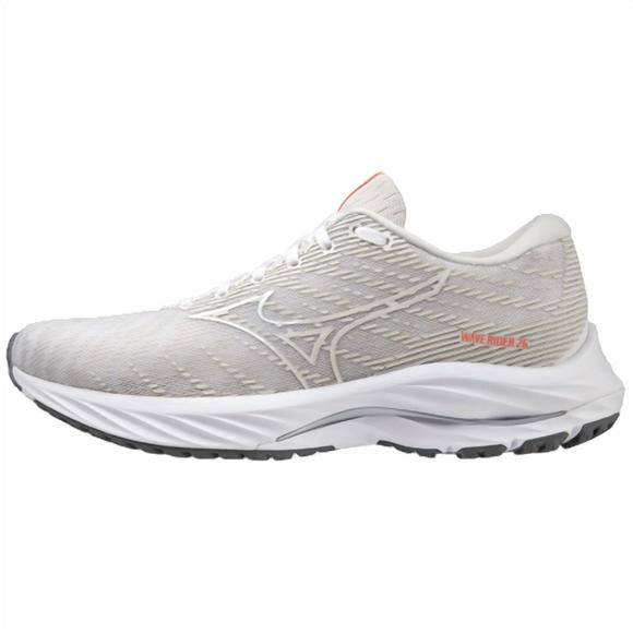 NEW MIZUNO women's rider 26 shoes in 1s00 white - Picture 1 of 4